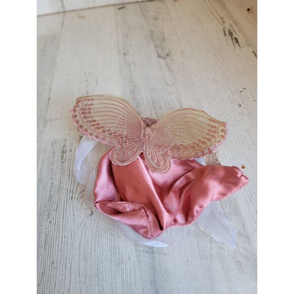 Angel ballerina dancing unique girl butterfly Victorian ornament Xmas - Picture 6 of 6